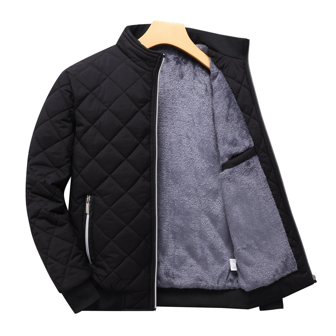 Alistair | Men's Quilted Bomber Jacket | Full-Zip - Vellmont & Co.