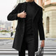Edward | Men's Tailored Overcoat | Notch Lapel