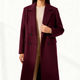 Esme | Women's Double-Breasted Long Coat | Wool Blend