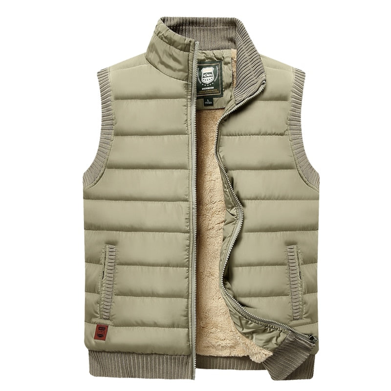 Ethan | Men's Padded Vest | Fur-Lined - Vellmont & Co.