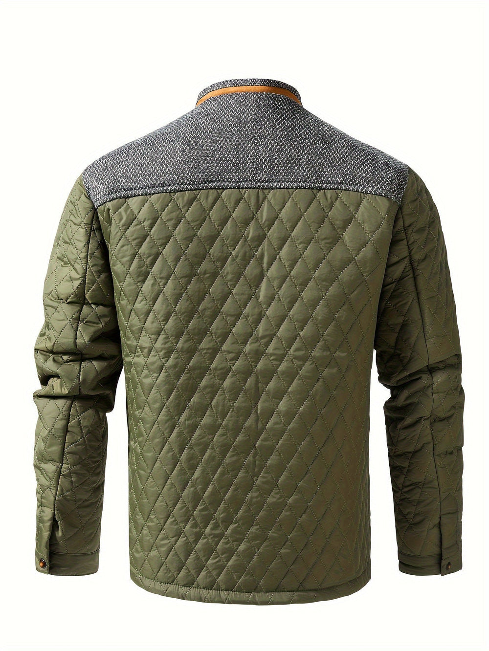 Graham | Men's Quilted Jacket | Stand Collar - Vellmont & Co.