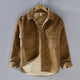 Harvey | Men's Ribbed Jacket | Button-Front