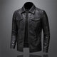 Logan | Men's Biker Jacket | Stand Collar