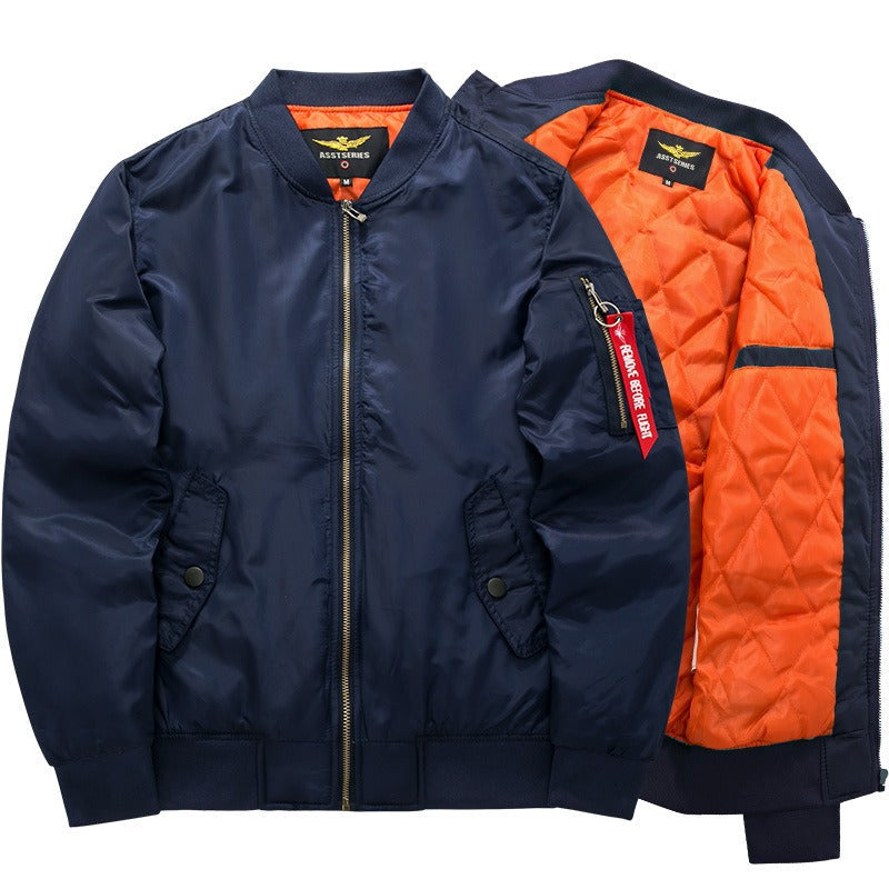 Marcus | Men's Bomber Jacket | Quilted Lining - Vellmont & Co.