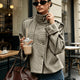 Marguerite | Women's Houndstooth Jacket | Stand Collar