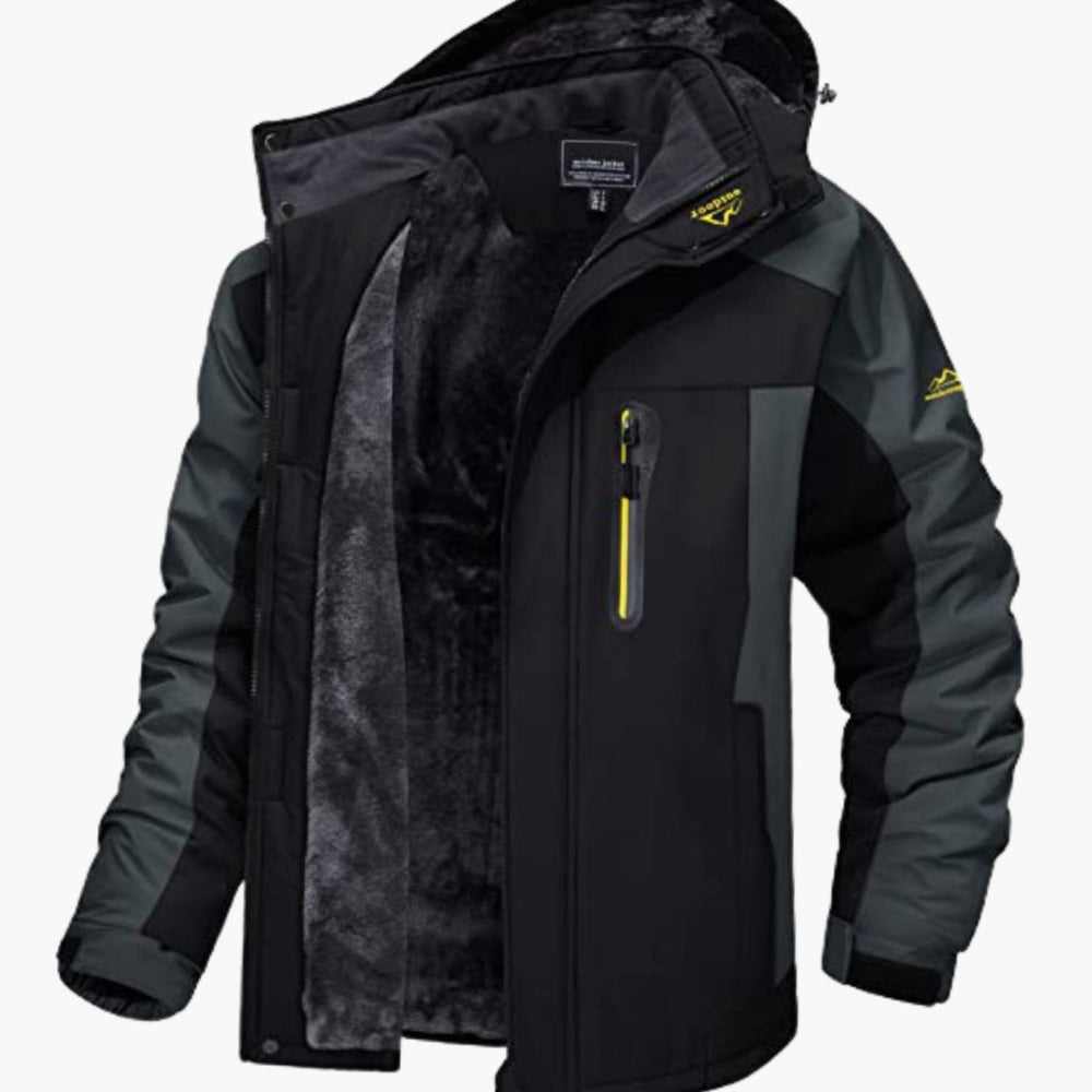 Ronald | Men's Hooded Winter Jacket | Fleece-Lined - Vellmont & Co.