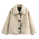 Tessa | Women's Teddy Jacket | Shawl Collar